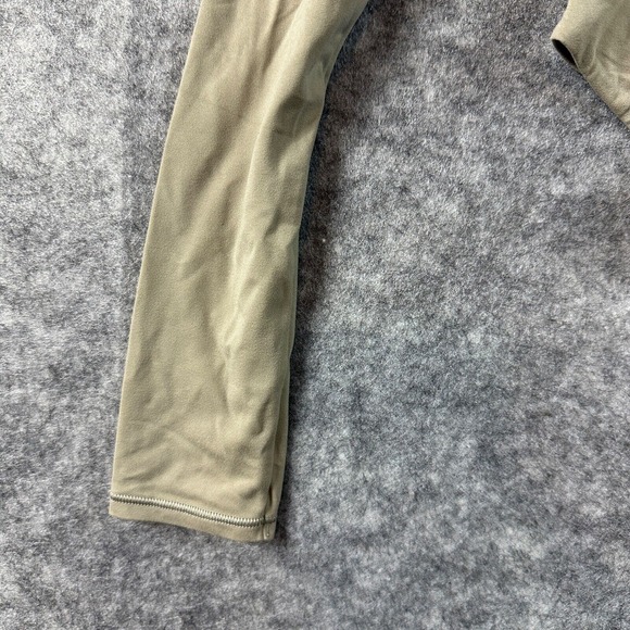 Lululemon Ultra Soft Nulu Turtleneck Bodysuit RVSN River Stone Grey Tan Size XS - Picture 4 of 10